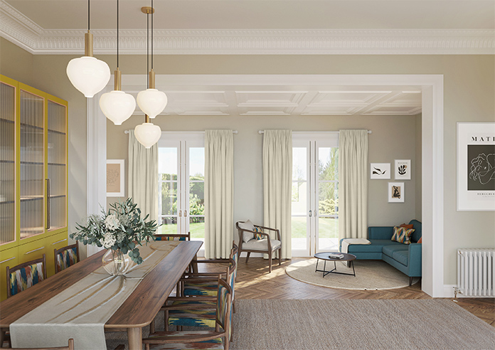 Braemar, Light Ecru - Made to Measure Curtains - Image 14